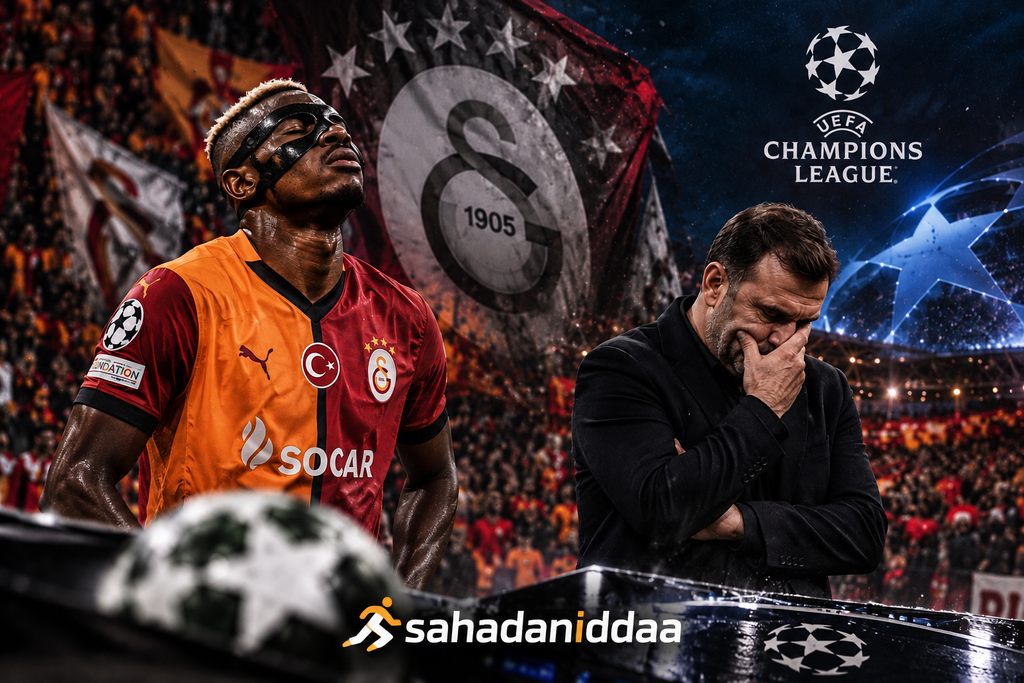 İlk Yarıda İspanyol Devine Kök Söktüren Galatasaray, İkinci Yarıda 3 Golle Teslim Oldu! Temsilcimiz Şampiyonlar Ligi'nde Puansız