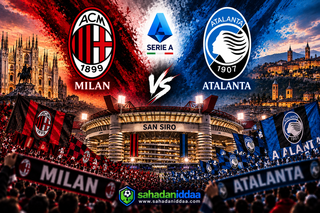 İtalya Serie A Ligi'ne Namağlup Devam Eden Milan, Pazar Akşamında Atalanta Deplasmanına Konuk Olacak - İddaa Tahmini