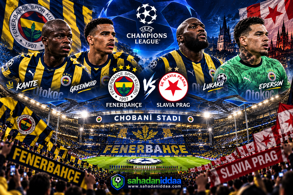 Şampiyonlar Ligi'nde Hezimeti Unutturmak İsteyen Fenerbahçe, Salı Akşamı Taraftarı Önünde Slavia Prag'ı Konuk Ediyor - İddaa Tahmini