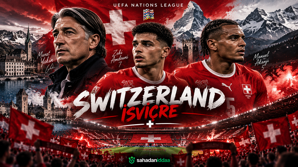 UEFA Uluslar B Ligi 1. Grup'ta Lider ile En Zayıf Halka Karşı Karşıya! İsviçre Evinde Kuzey Makedonya'yı Konuk Ediyor - İddaa Tahmini