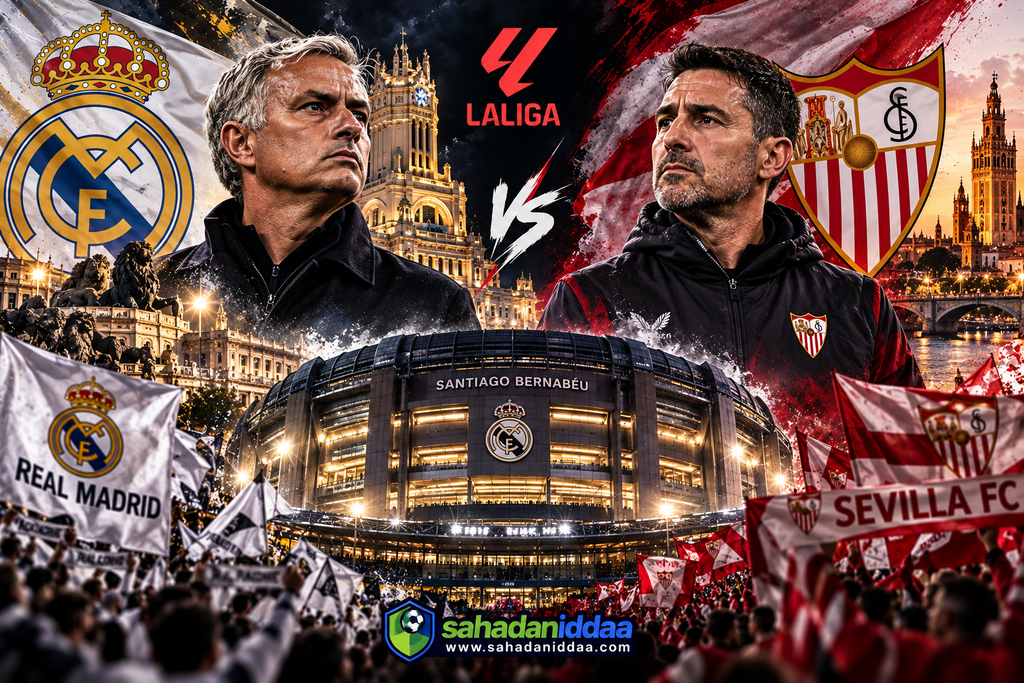 İspanya La Liga'da İki Ezeli Rakip Karşı Karşıya Geliyor! Bernabeu Ev Sahipliğinde Real Madrid'in Konuğu Sevilla - İddaa Tahmini