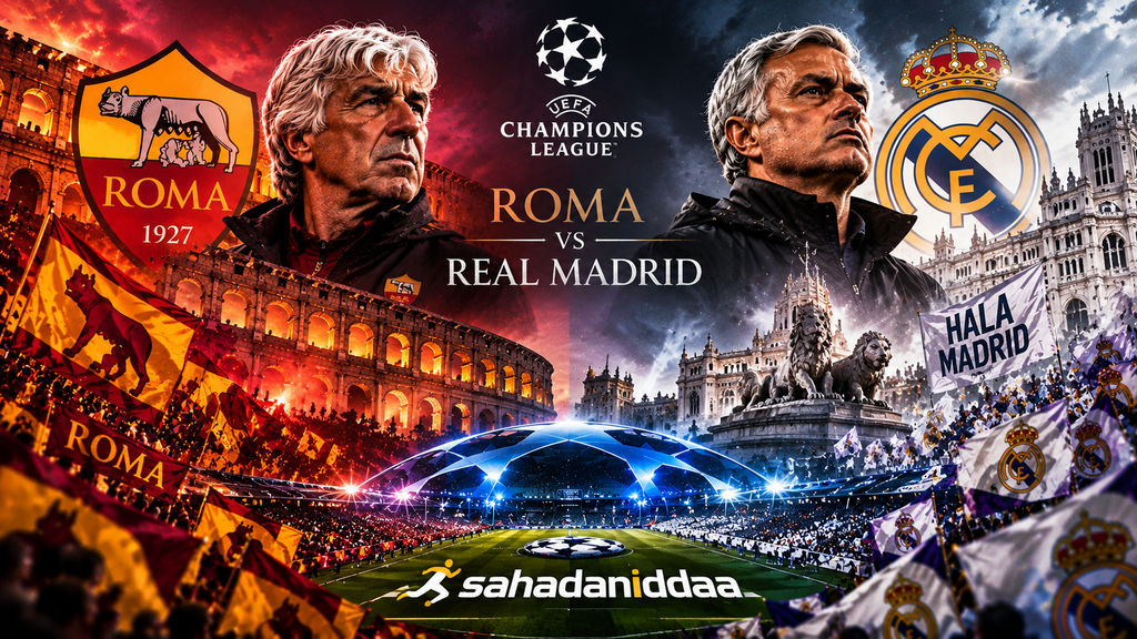 Şampiyonlar Ligi'nde Dev Randevu! Roma Taraftarı Önünde Real Madrid'i Konuk Edecek - İddaa Tahmini